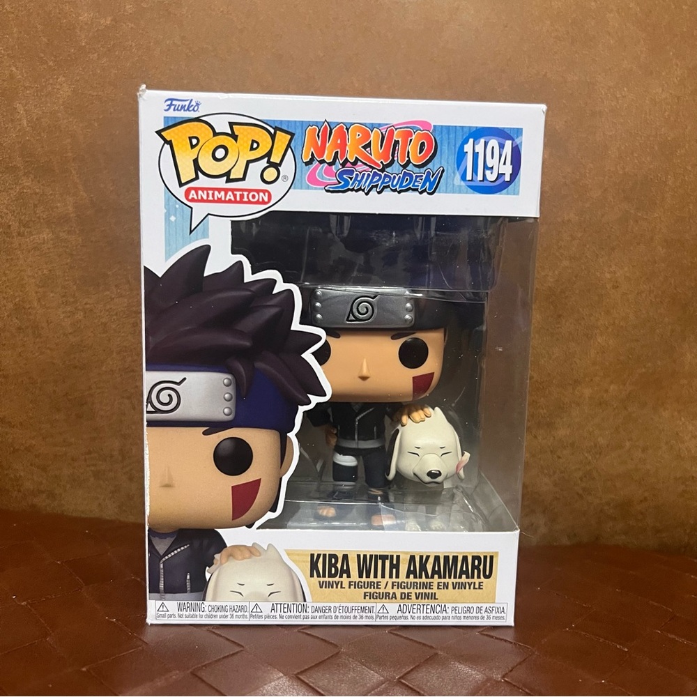 Funko Pop- Naruto Shippuden- Kiba with Akamaru- 1194